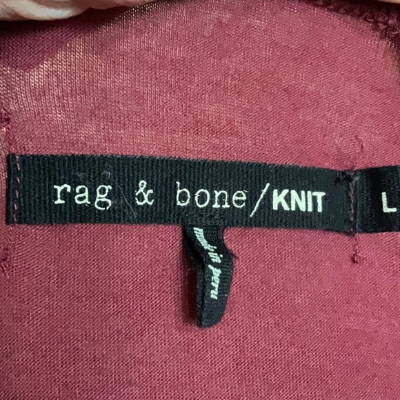 Rag & Bone Knit Pima T, NWOT! L - Picture 9 of 12